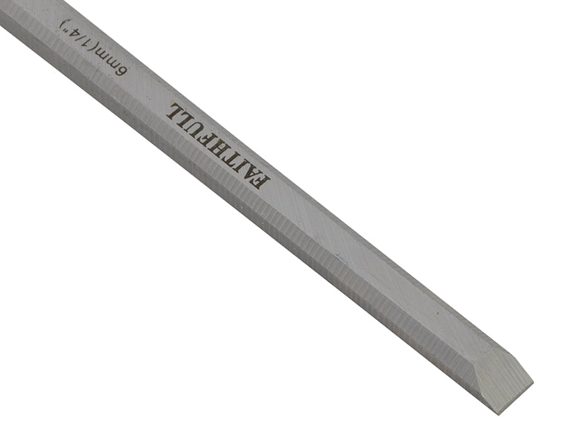 Faithfull Bevel Edge Chisel Blue Grip 6mm (1/4in) FAIWCB14
