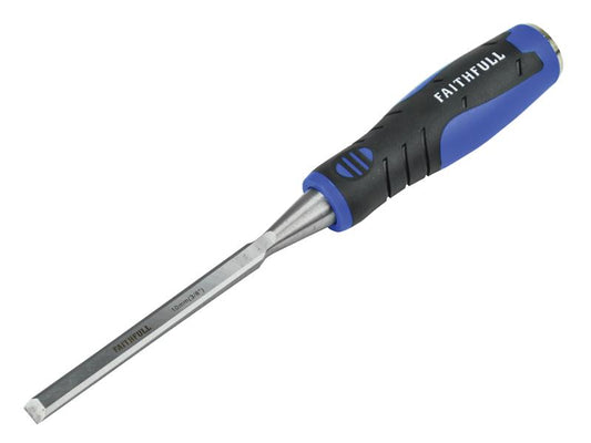 Faithfull Soft Grip Bevel Edge Chisel 10mm (3/8in) FAIWCSG10