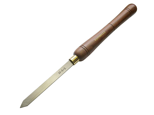 Faithfull HSS Wood Turning Chisel 15mm Parting Tool Length 410mm FAIWCTPT15