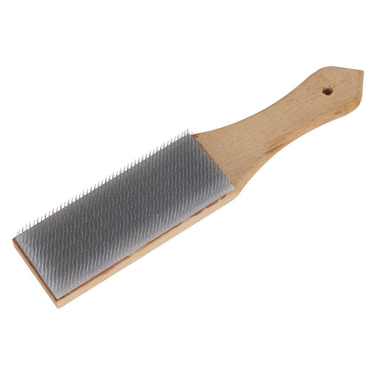 Sealey File Cleaning Brush For woodwork rasps and metalwork files FB01