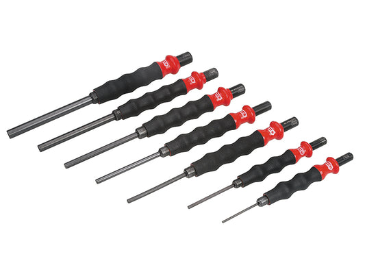 Facom Sheathed Drift Punch Set 7 Piece Metric 2 to 10mm 249.GJ7