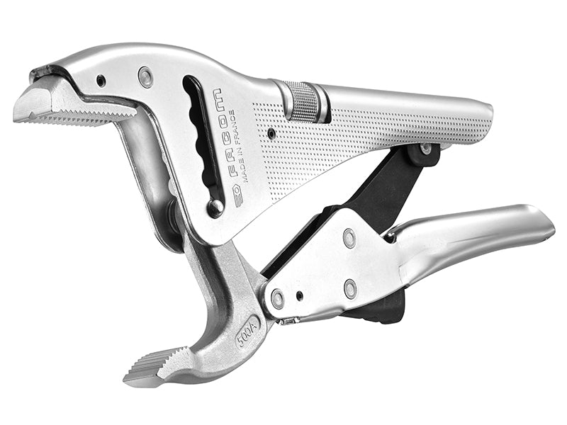 Facom Quick Release Tubular Locking Pliers Short Nose 225mm 9in 500A