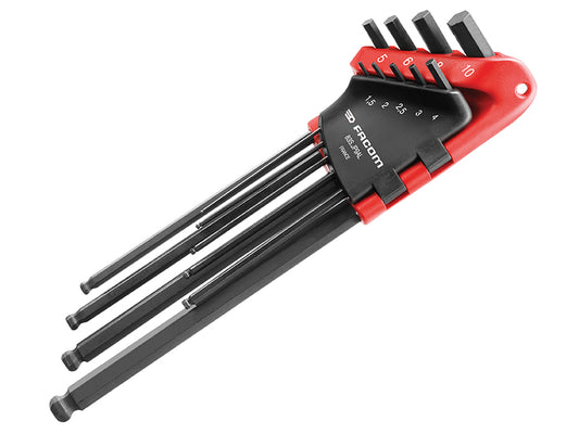 Facom Metric Hex Key Wallet Set 9 Piece In A compact wallet 83S.JP9AL