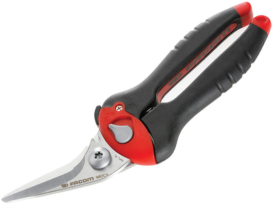 Facom Multi Shears Angled Blade Right Cut 200mm 8in Opening 77 to 102 mm 980C