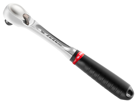 Facom Ratchet 3/8in Drive Sealed Pear Head Length 175mm 72 teeth JL.161PB
