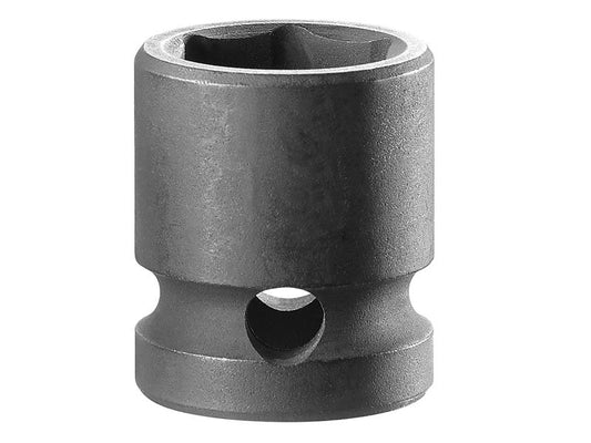 Facom Stubby Impact Socket 1/2in Drive 15mm 6 Point FCMNSS15A