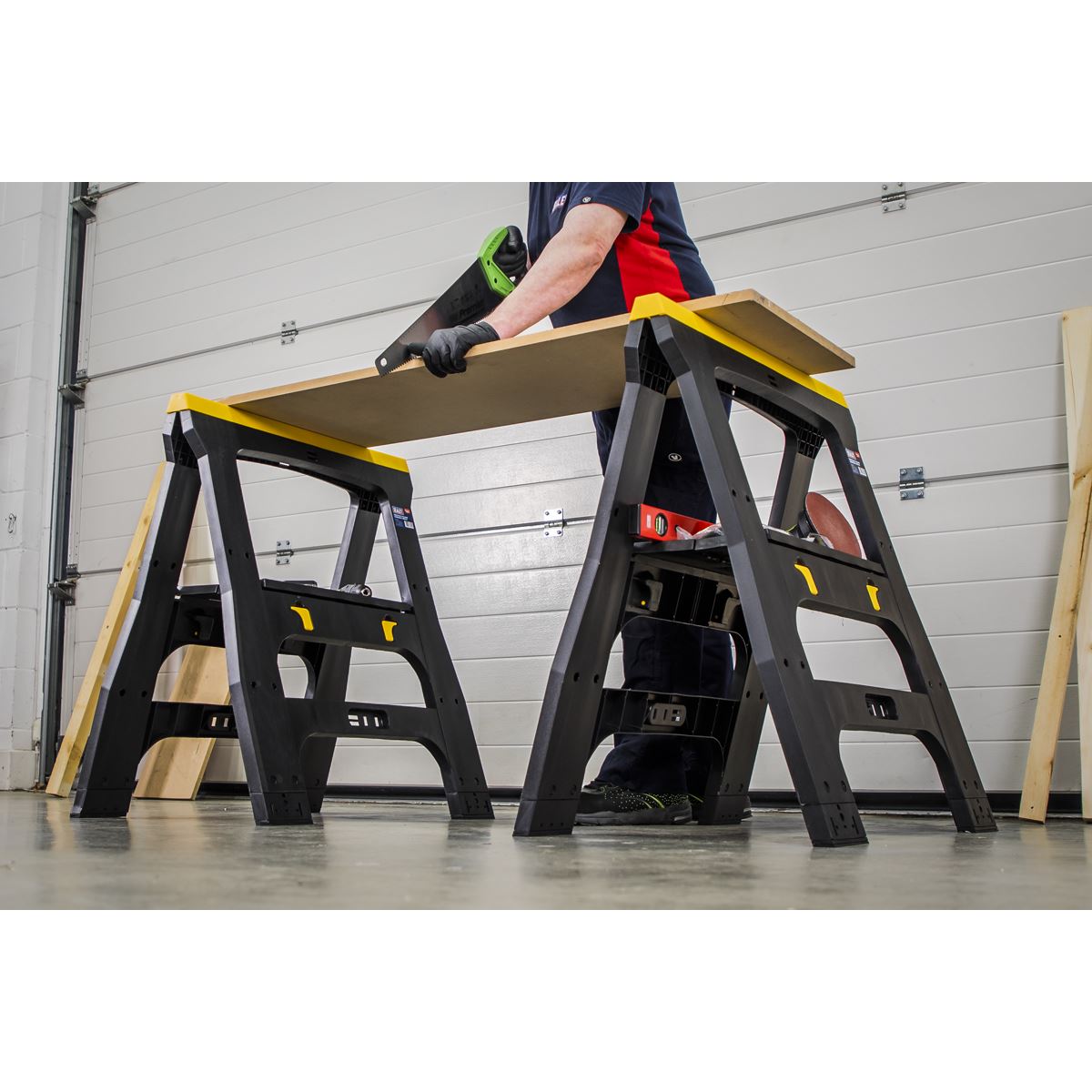 Sealey Heavy-Duty Folding Composite Trestle FDT4