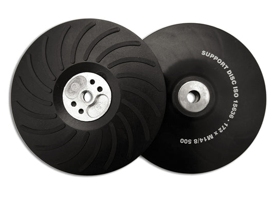 Flexipads World Class Angle Grinder Turbo Pad ISO Hard 180mm (7in) M14 FLE11732