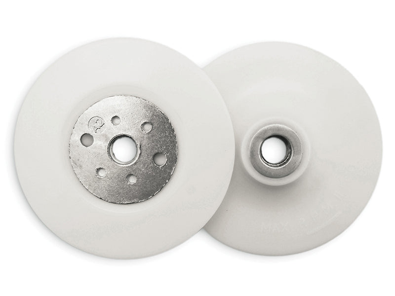 Flexipads World Class Angle Grinder Pad White 115mm (4.5in) M14 FLE20115