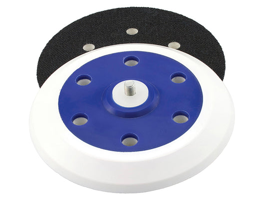 Flexipads World Class Dual Action Sander Pad 150mm GRIP® 6 Holes 5/16 UNF Foam Layer FLE32320