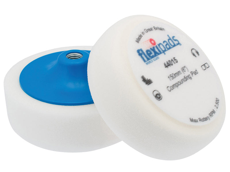 Flexipads World Class White Compounding Foam 150 x 50mm GRIP® FLE44015