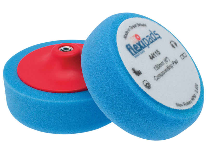 Flexipads World Class Blue Compounding / Polishing Foam 150 x 50mm GRIP® FLE44115