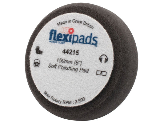 Flexipads World Class Black Polishing Foam 150 x 50mm GRIP® FLE44215