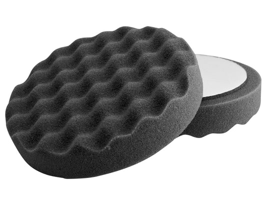 Flexipads World Class Black Waffle Super Soft Finishing Pad 150mm FLE44740