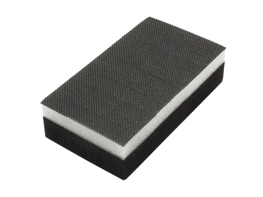 Flexipads World Class Hand Sanding Block Double Sided Medium/Soft 70 x 125mm FLE56005