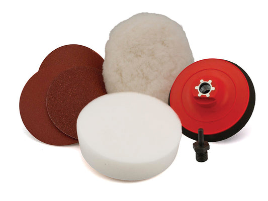 Flexipads World Class Sanding & Polishing Kit M14 & 6mm GRIP® FLE88005