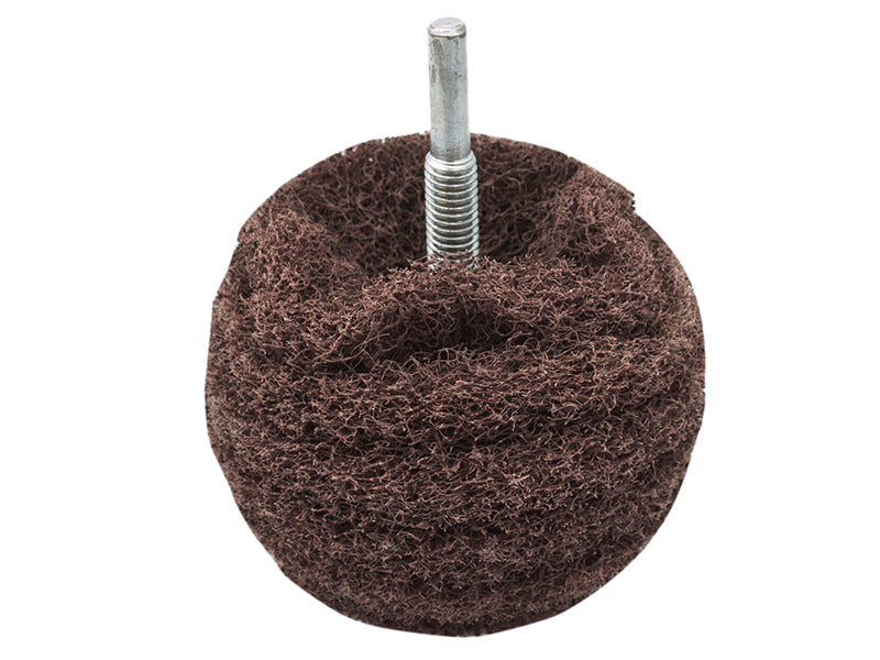 Flexipads World Class Scruff Ball 75mm / 3in Brown Coarse FLEBA310