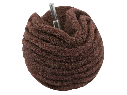 Flexipads World Class Scruff Ball 75mm / 3in Maroon Very Fine FLEBA340