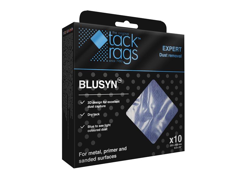Flexipads World Class tack rags™ Expert BLUSYN™ (Pack 10) FLETNBSRM10