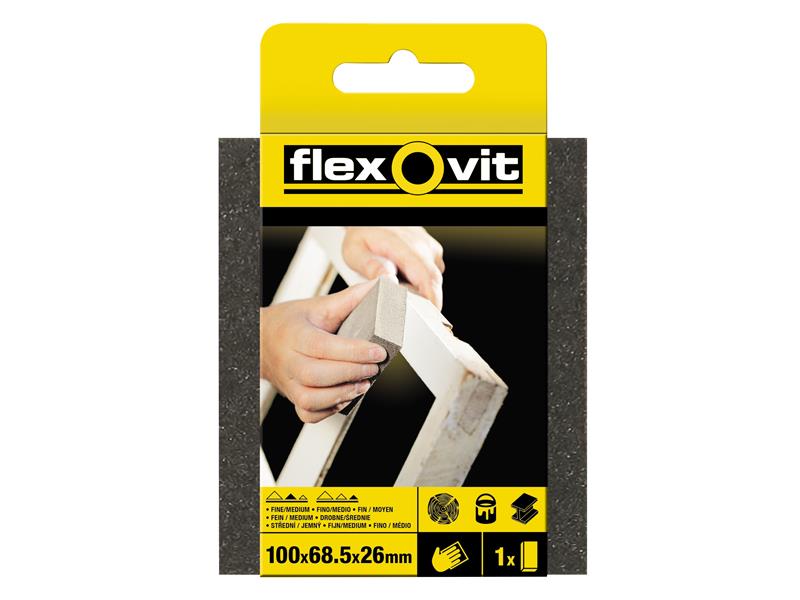 Flexovit Sanding Sponges Standard Fine/Medium FLV56852