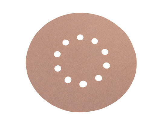 Flex Power Tools Sanding Paper Hook & Loop Backing Round 80G (Pack 25) FLX348511