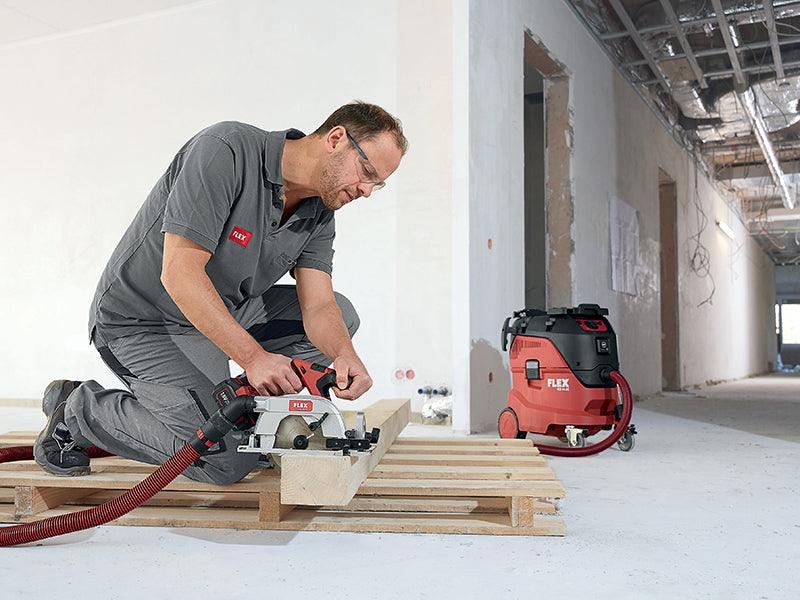 Flex Power Tools CS 62 18.0-EC Circular Saw 165mm 18V 2 x 5.0Ah Li-ion FLXCS62SET