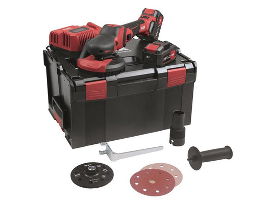 Flex Power Tools SE 125 18.0-EC/5.0 Set SUPRAFLEX Sander 18V 2 x 5.0Ah Li-ion FLXSE12518N