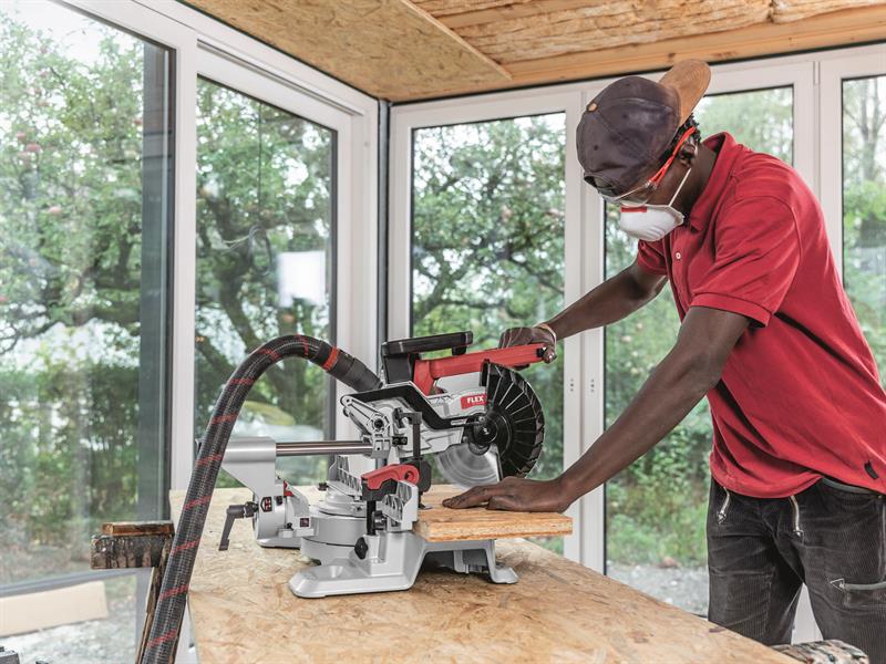 Flex Power Tools SMS 190 18.0-EC Mitre Saw 18V Bare Unit FLXSMS19018N