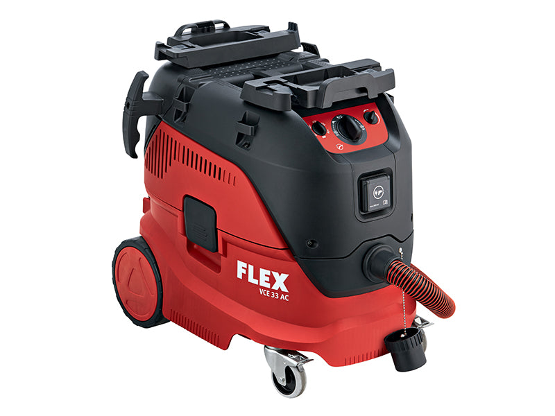 Flex Power Tools VCE 33 M AC Vacuum Cleaner M-Class with Power Take Off 1400W 110V FLXVCE33ML