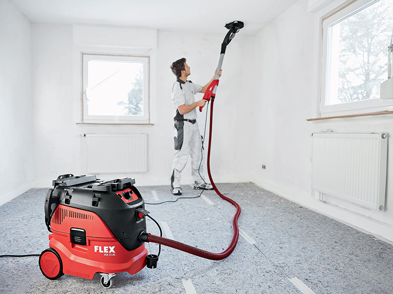 Flex Power Tools VCE 33 M AC Vacuum Cleaner M-Class with Power Take Off 1400W 110V FLXVCE33ML
