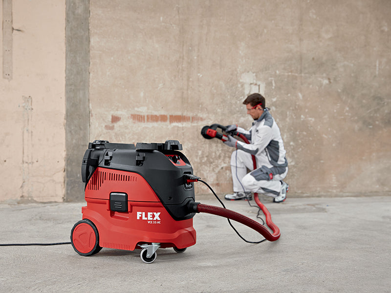 Flex Power Tools VCE 33 M AC Vacuum Cleaner M-Class with Power Take Off 1400W 110V FLXVCE33ML