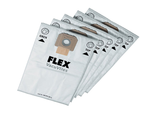 Flex Power Tools Fleece Filter Bags (Pack 5) FLXVCE35FBAG