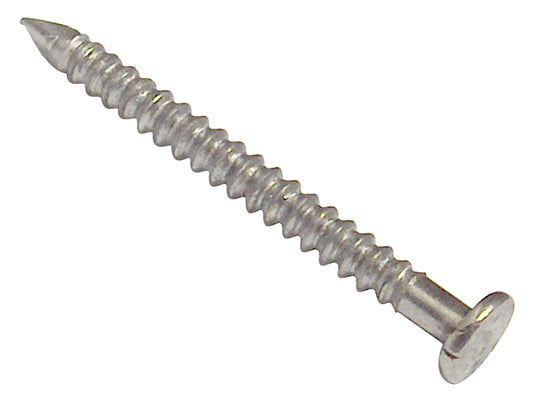 ForgeFix Annular Ring Shank Nail Bright Finish 25mm Bag Weight 500g FORAR25B500