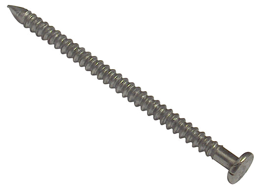 ForgeFix Annular Ring Shank Nail Bright Finish 75mm Bag Weight 500g FORAR75B500