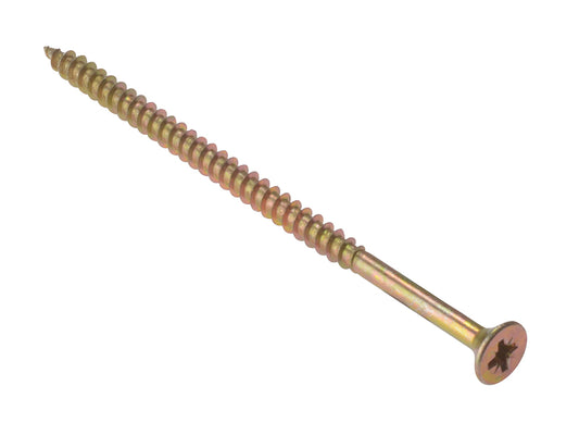 ForgeFix General Purpose Pozi Compatible Screw CSK TT ZP 4in x 12 Box 100 FORCSK412Z