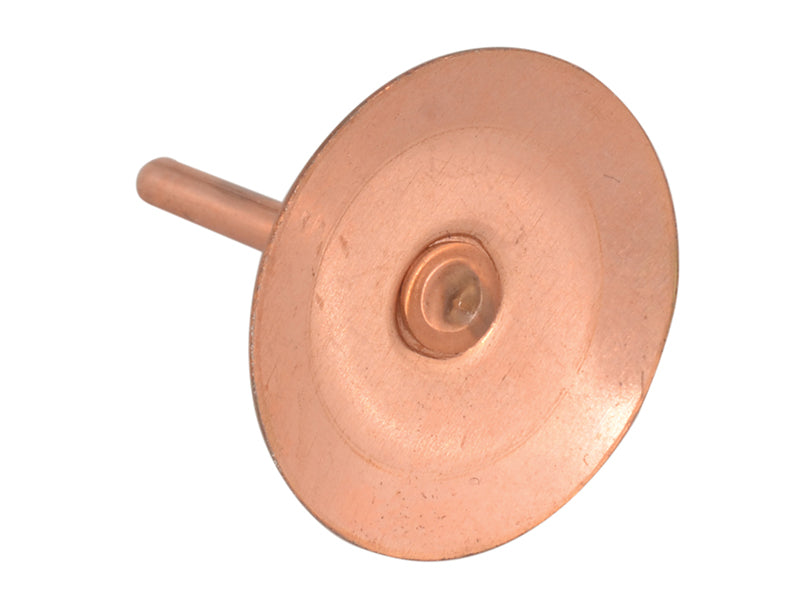 ForgeFix Copper Disc Rivets 20 x 20 x 1.5mm (Bag 100) FORDISCRIVC