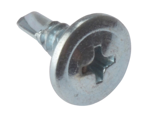 ForgeFix Drywall Screws Wafer Head Self-Drill TFT ZP 4.2 x 13mm Bulk 1000 FORDWSWHSD13