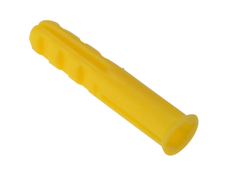 ForgeFix Plastic Wall Plug Yellow No.4-6 Box 1000 FOREXP2