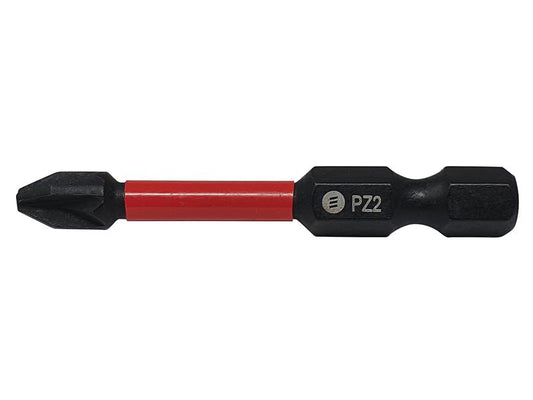 ForgeFix ForgeFast Pozidriv Compatible Impact Bit PZ2 x 50mm (Card 2) FORFFPZ250
