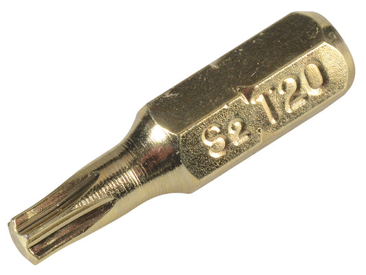 ForgeFix TORX® Compatible Bit T20 x 25mm (Pack 10) FORFM10TX20