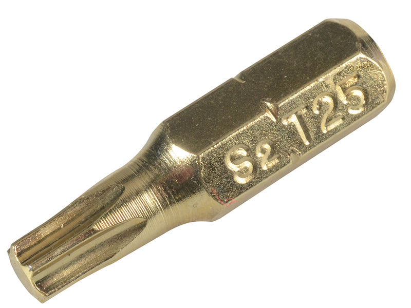 ForgeFix TORX® Compatible Bit T25 x 25mm (Pack 10) FORFM10TX25