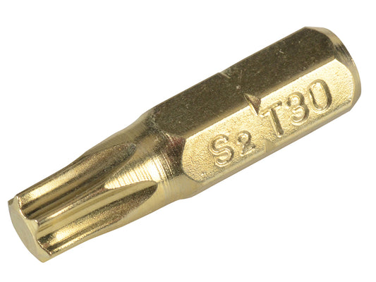 ForgeFix TORX® Compatible Bit T30 x 25mm (Pack 10) FORFM10TX30