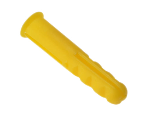 ForgeFix Expansion Wall Plugs Plastic Yellow 4-6 ForgePack 60 FORFPEXP2