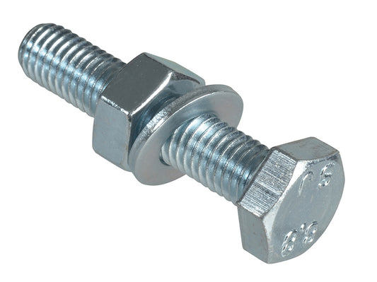 ForgeFix High Tensile Set Screw ZP M10 x 50mm Forge Pack 2 FORFPHBN1050