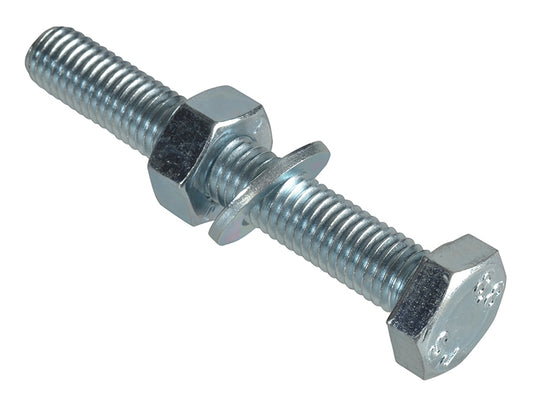 ForgeFix High Tensile Set Screw ZP M10 x 70mm Forge Pack 2 FORFPHBN1070