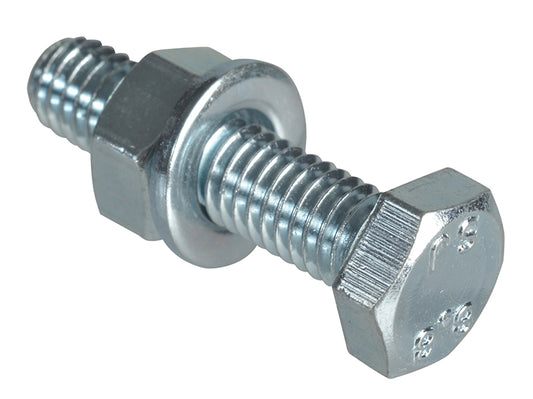 ForgeFix High Tensile Set Screw ZP M6 x 25mm Forge Pack 12 FORFPHBN625