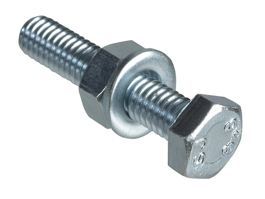 ForgeFix High Tensile Set Screw ZP M6 x 30mm Forge Pack 10 FORFPHBN630