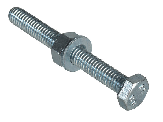 ForgeFix High Tensile Set Screw ZP M6 x 50mm Forge Pack 6 FORFPHBN650
