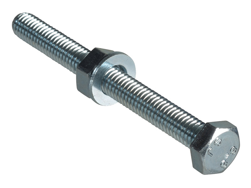 ForgeFix High Tensile Set Screw ZP M6 x 60mm Forge Pack 4 FORFPHBN660