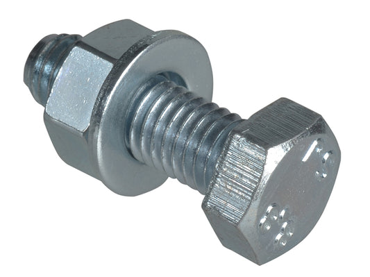 ForgeFix High Tensile Set Screw ZP M8 x 25mm Forge Pack 8 FORFPHBN825